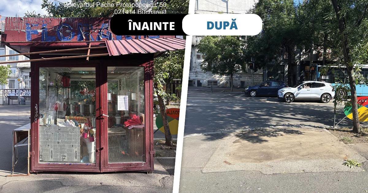 Toate chioșcurile fără autorizație vor dispărea