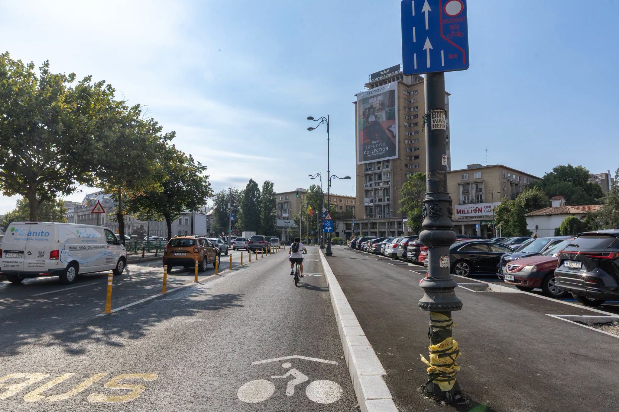 Acum bicicliştii circulă în siguranță