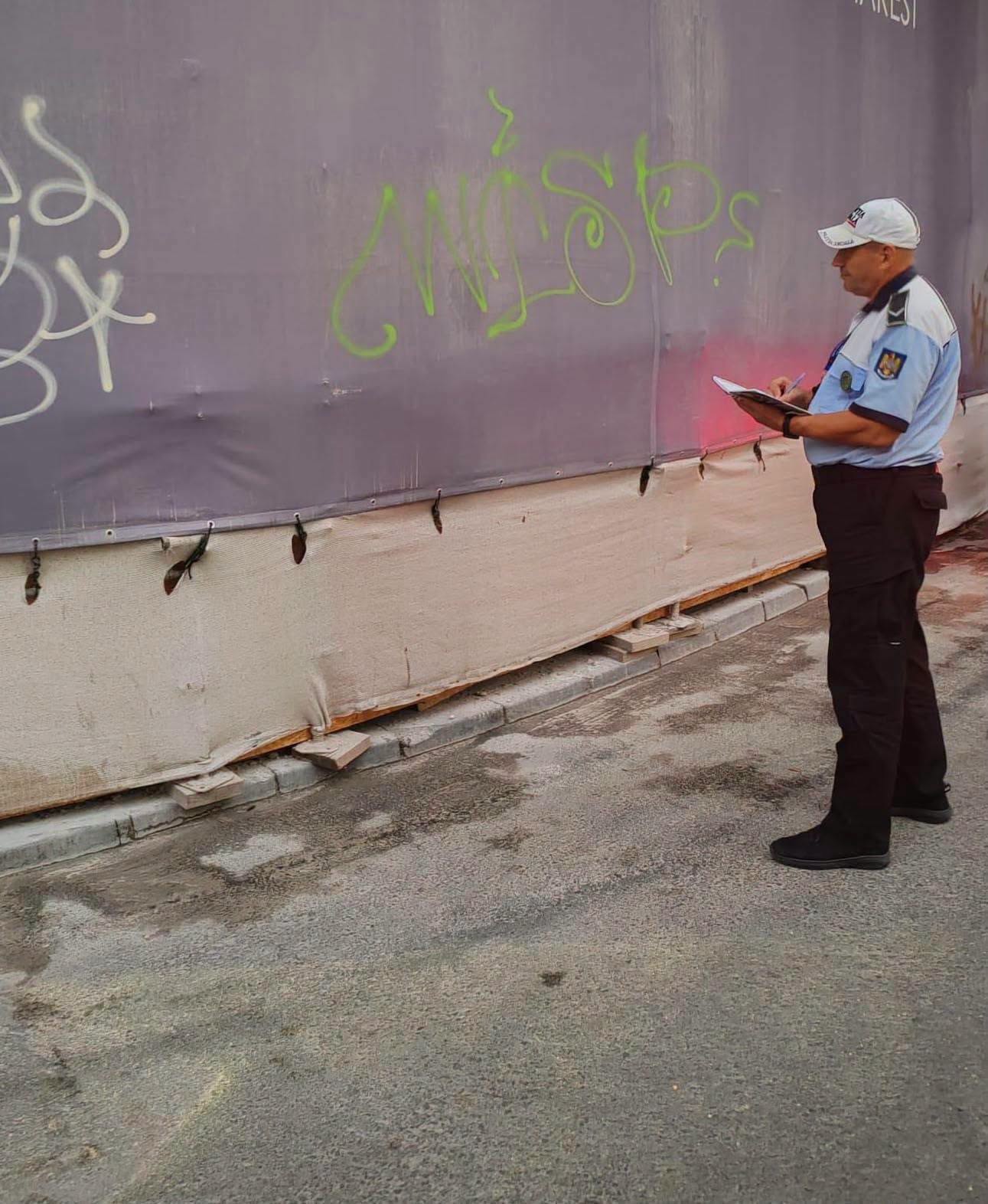 Mâzgâlirea cu graffiti se amendează